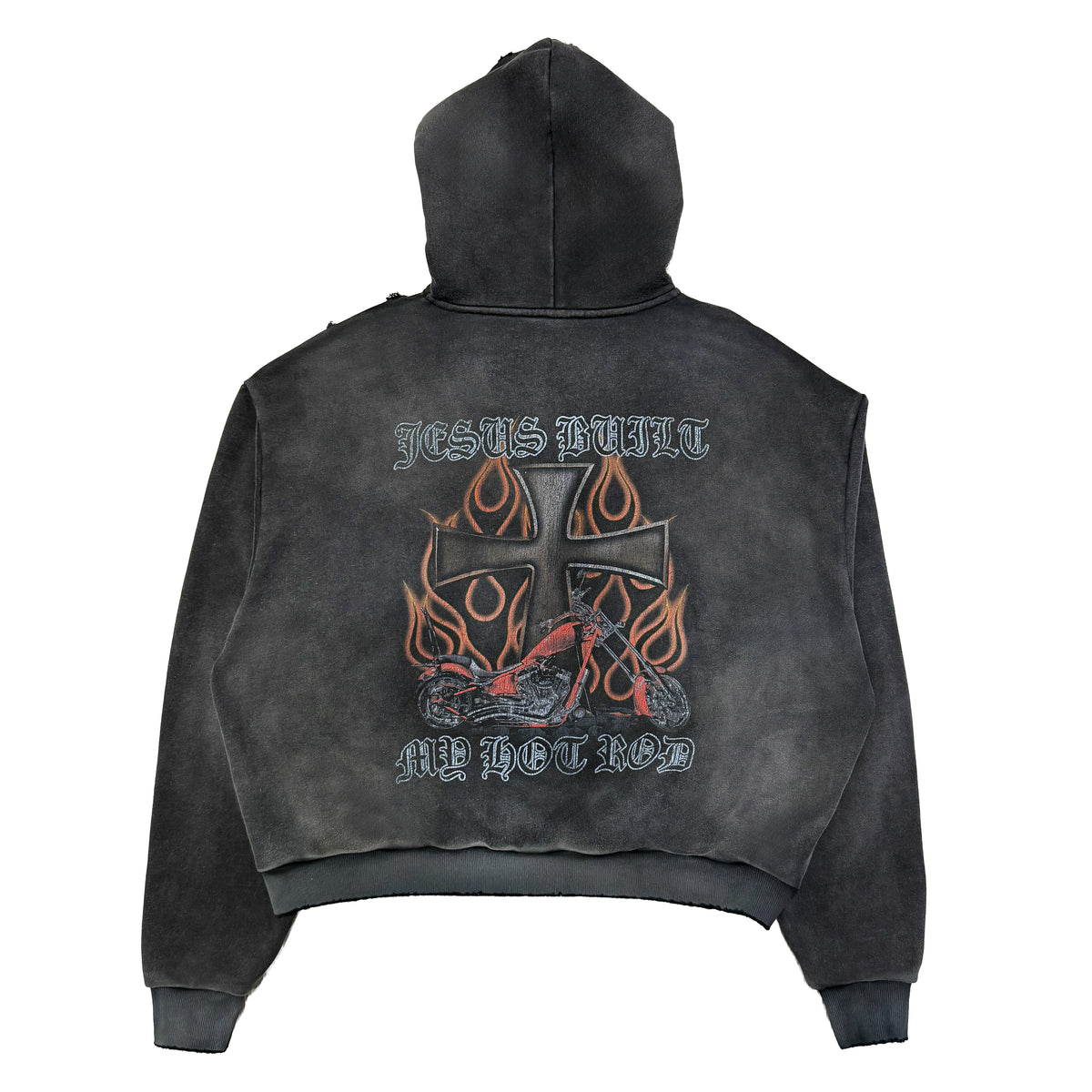 TND Jesus Built My Hot Rod Hoodie