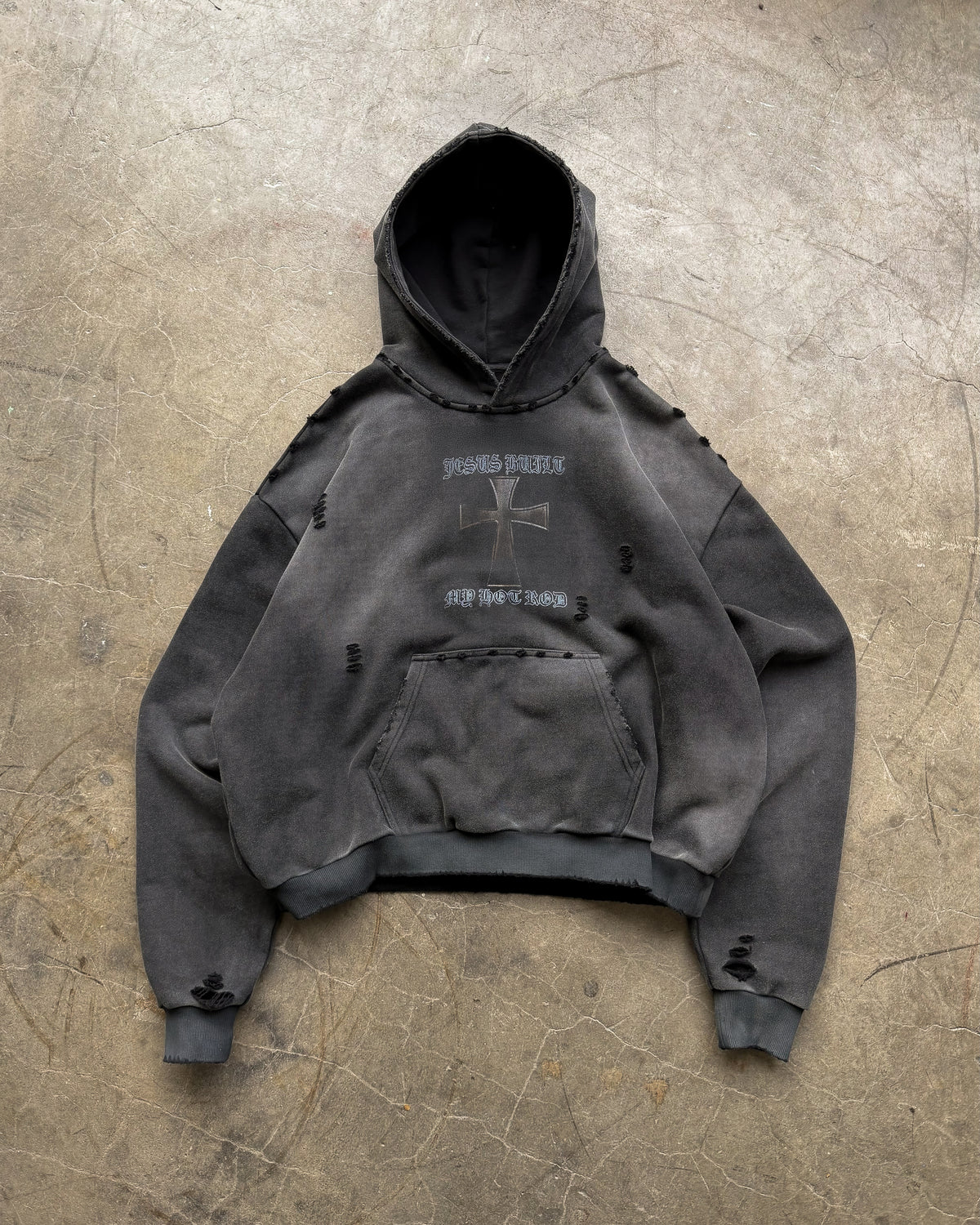 TND Jesus Built My Hot Rod Hoodie