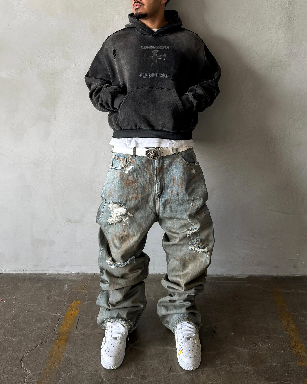 TND Jesus Built My Hot Rod Hoodie