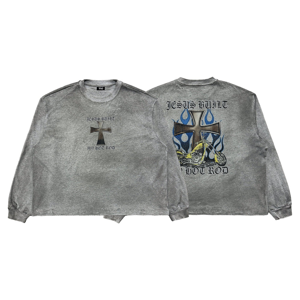 TND Jesus Built My Hot Rod Long Sleeve