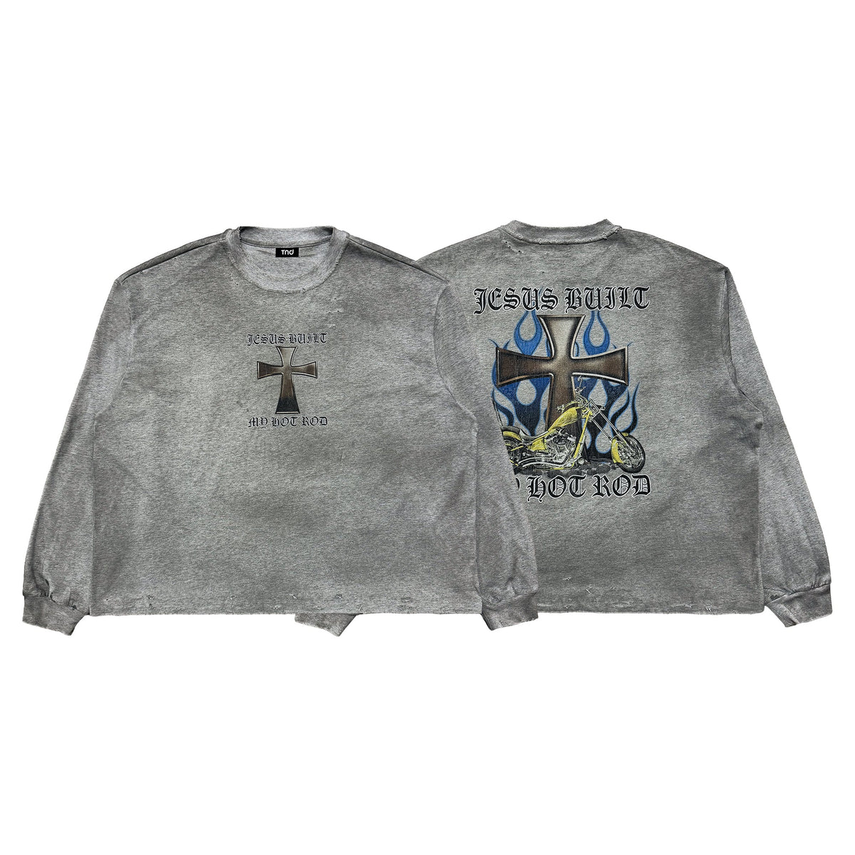 TND Jesus Built My Hot Rod Long Sleeve