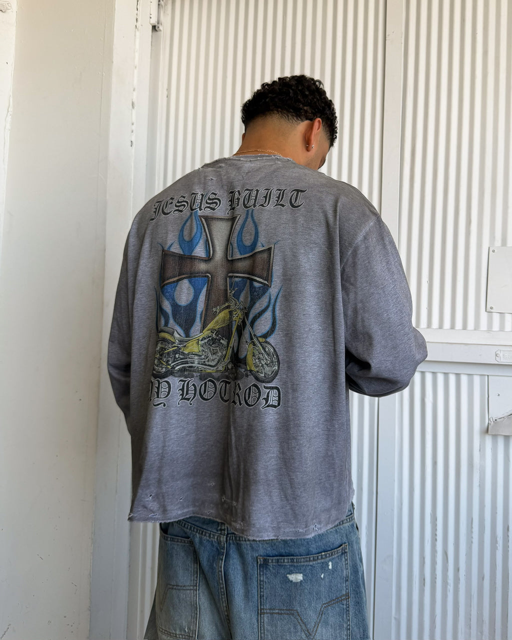 TND Jesus Built My Hot Rod Long Sleeve