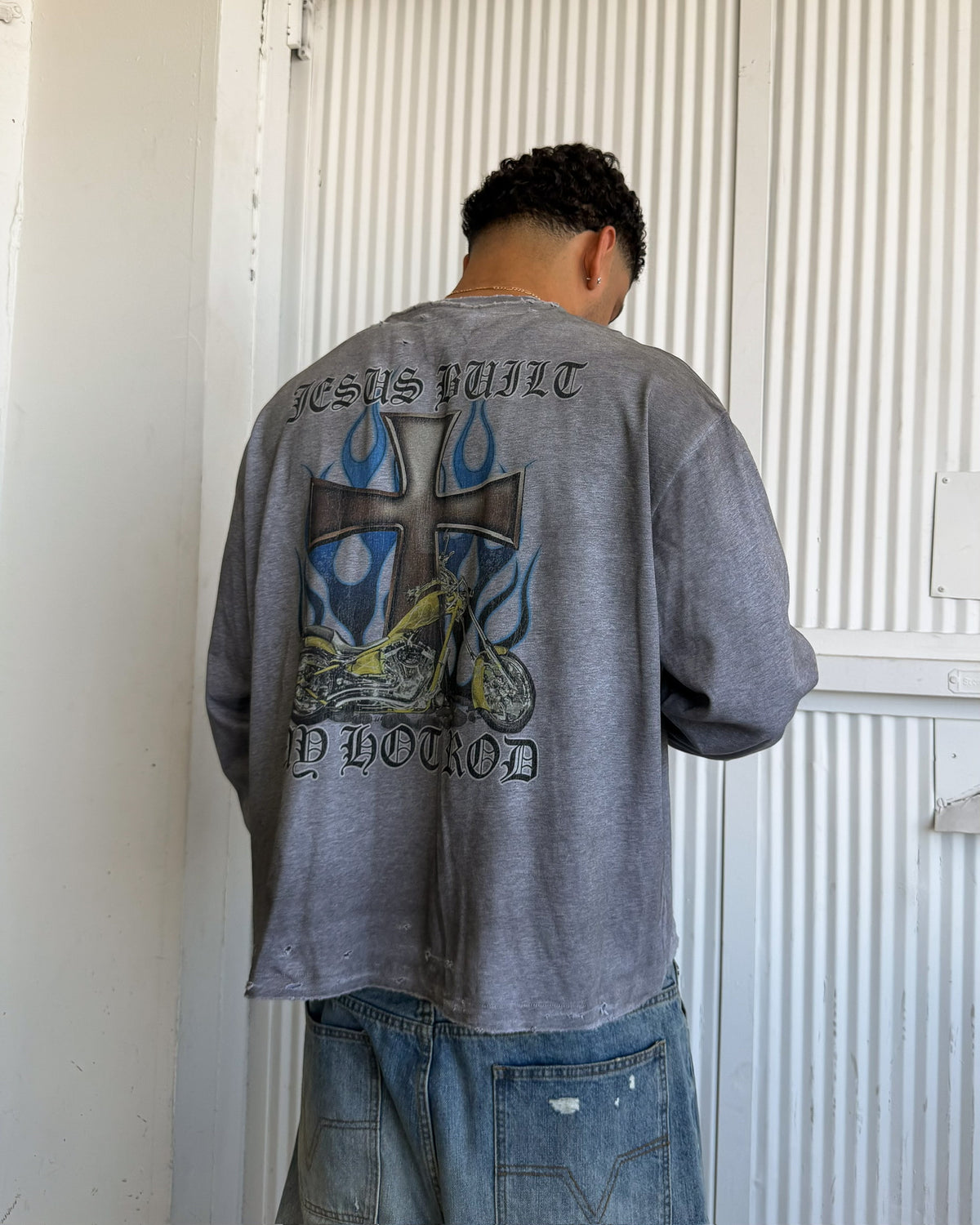TND Jesus Built My Hot Rod Long Sleeve