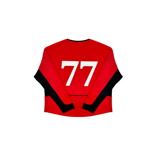 (SALE) TND Football Jersey (Red) (Long Sleeve)