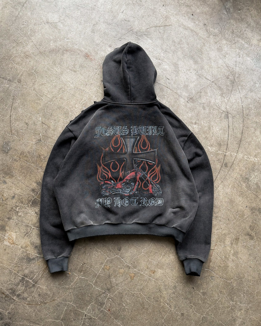 TND Jesus Built My Hot Rod Hoodie