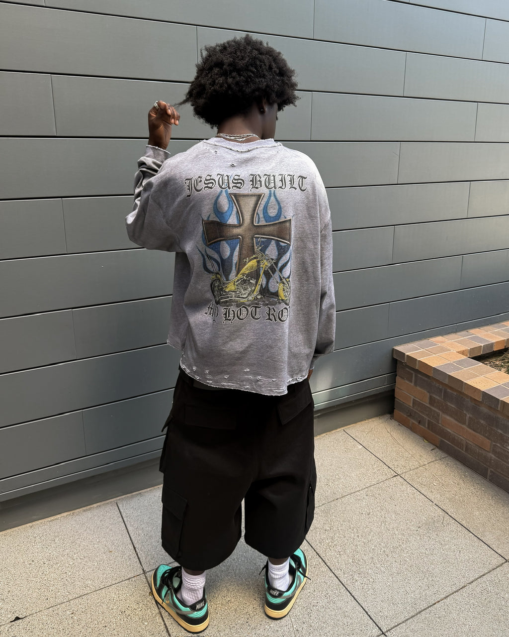 TND Jesus Built My Hot Rod Long Sleeve