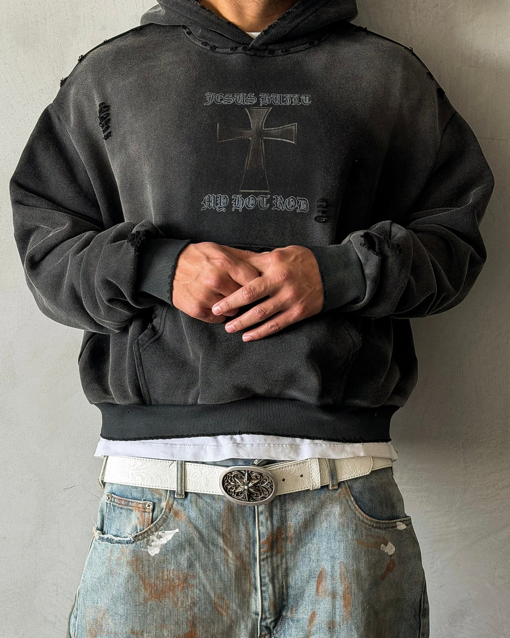TND Jesus Built My Hot Rod Hoodie