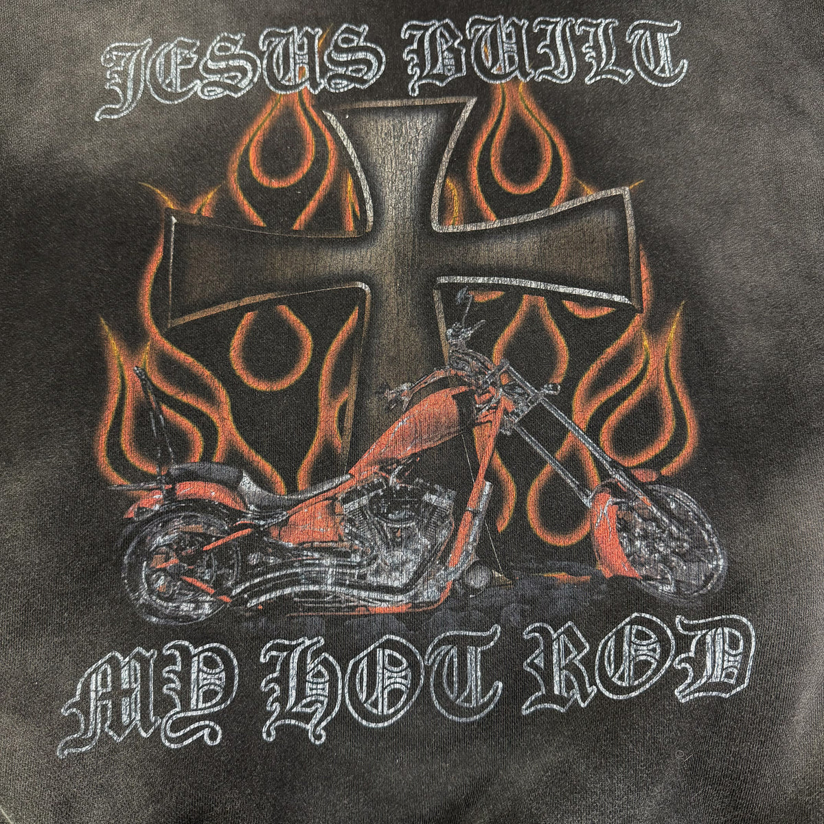 TND Jesus Built My Hot Rod Hoodie